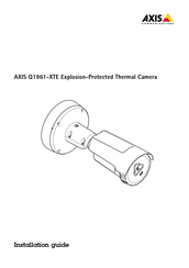 Axis Q1961-XTE Installation Manual