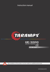 Taramps HD 3000 RGB EDITION Manual