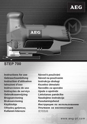 AEG STEP 700 Instructions For Use Manual