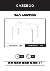 CAZEBOO COM-000487 Manual