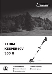 Garland XTRIM KEEPER40V 355 R Instruction Manual
