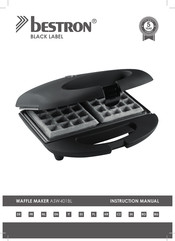 Bestron BLACK LABEL ASW401BL Instruction Manual