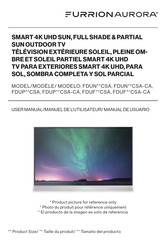 Furrion Aurora FDUP CSA-CA Series User Manual