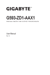Gigabyte G593-ZD1-AAX1 User Manual