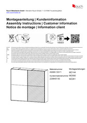 Rauch MZ261 Assembly Instructions Manual