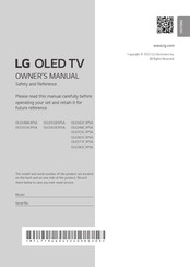 LG OLED48C3PSA Owner's Manual