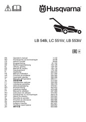 Husqvarna LB 548i Operator's Manual