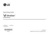 LG UltraGear 32GS95UE-B Quick Setup Manual