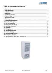 Seifert 872005201USL User Manual