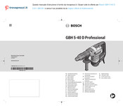 Bosch 0 611 269 001 Instructions Manual