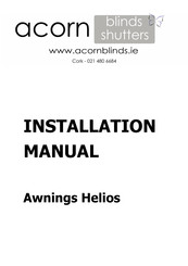 Acorn Awnings Helios Installation Manual