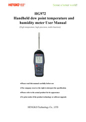 HENGKO HG972 User Manual