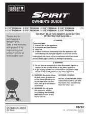 Weber SPIRIT E-330 PREMIUM Owner's Manual