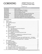 CORNING EDGE Solution EDGE-02U-FP Manual