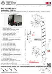 Metec 818880 Mounting Instructions