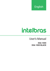 Intelbras XSA 1000 User Manual