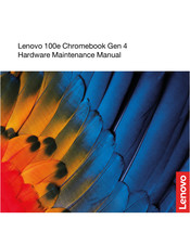 Lenovo 100e Chromebook Gen 4 Hardware Maintenance Manual