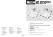 Tanita UM-023 Instruction Manual