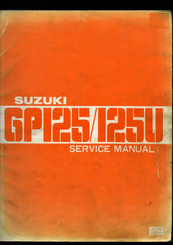 Suzuki GP125 Service Manual