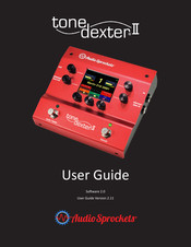 Audio Sprockets tone dexter II User Manual