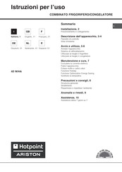 Hotpoint Ariston 4D W/HA Operating Instructions Manual