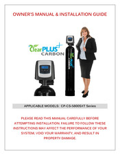 ClearPlus CP-CS-5800SXT-12-52 Owner's Manual & Installation Manual