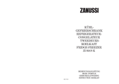 Zanussi ZI 918/8 K Instruction Booklet