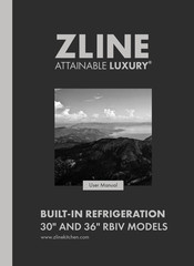 Zline RBIVZ30460CB User Manual