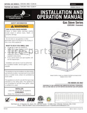 Napoleon CDVS280-1NSB Installation And Operation Manual