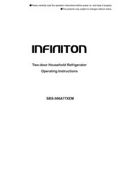 Infiniton SBS-506A77XEM Operating Instructions Manual