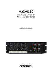 FONESTAR MAZ-4160 Instruction Manual