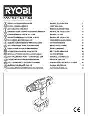 Ryobi CCD-1201 User Manual