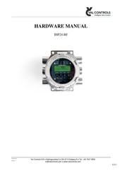 Val Controls IHP24-BF-100000 Hardware Manual