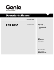Terex S6010-21001 Operator's Manual