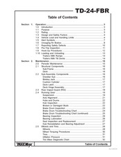 TrailMax TD-24-FBR Manual
