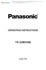 Panasonic M330B Operating Instructions Manual