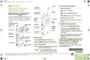 Motorola APX 5000 Quick Reference Card