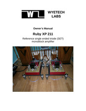 WYETECH LABS Ruby XP 211 Owner's Manual