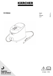 Kärcher SC 4 Deluxe Manual