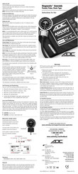 ADC Diagnostix 731 Series Instructions For Use