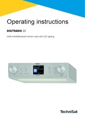 TechniSat DIGITRADIO 22 Operating Instructions Manual
