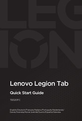 Lenovo Legion Tab Quick Start Manual