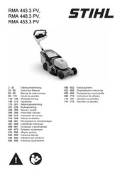 Stihl RMA 453.3 PV Instruction Manual