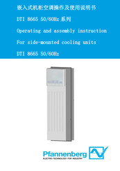 Pfannenberg DTI 8665 Operating And Assembly Instruction Manual