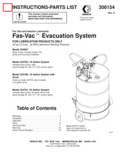 Graco Fas-Vac 224763 Instructions-Parts List Manual