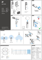 Sennheiser MKH 8000 Series Quick Manual