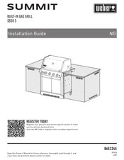 Weber SUMMIT SB38 S Installation Manual