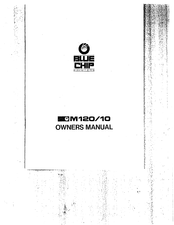 BlueChip M120/10 Owner's Manual