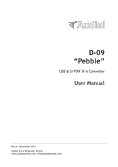Audial D-09 User Manual
