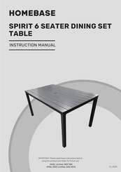 Homebase SPIRIT 660949 Instruction Manual